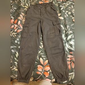 American Eagle Dark Grey Stretch Cargo Pants